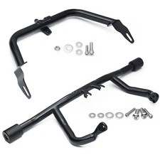 Road Glide Engine Guard Highway Crash Bar Flat-Out Bar for Harley FLTR 2015-2023