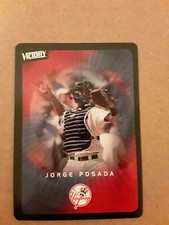 2003 Upper Deck Victory Jorge Posada baseball card #60. New York Yankees 