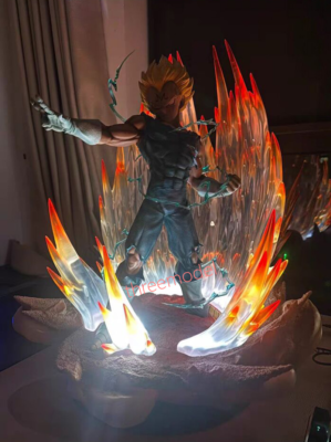 Tsume HQS 1/4 Dragon Ball Z Majin Vegeta Statue Model LED