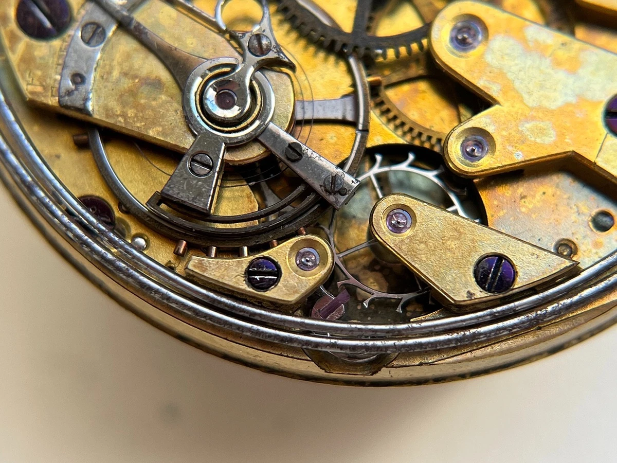 Early Patek Philippe Czapek Quarter Repeater Cylinder Watch