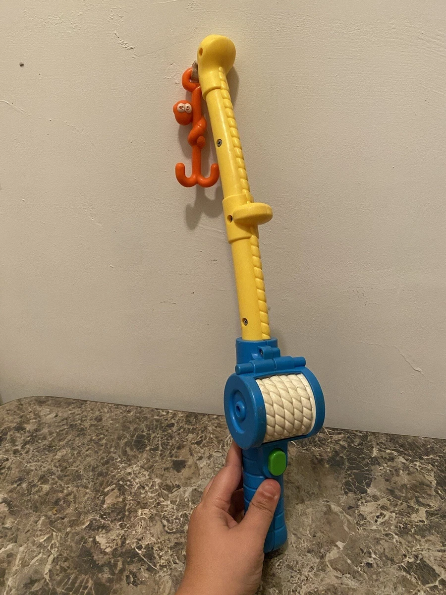 Vintage 1995 Fisher Price Fishing Rod 'n Reel