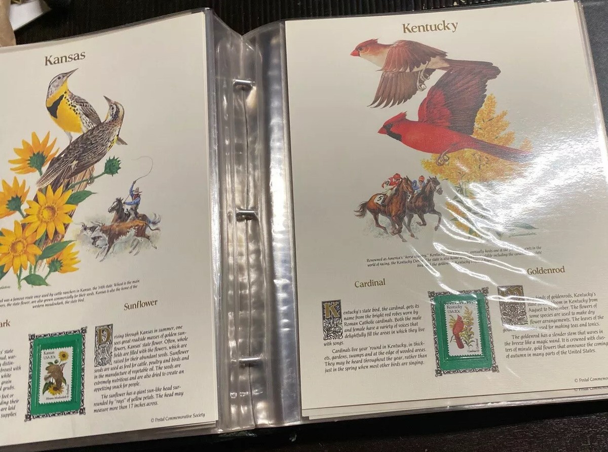 The State Birds and Flowers Commemorative Mint-Stamp Panels