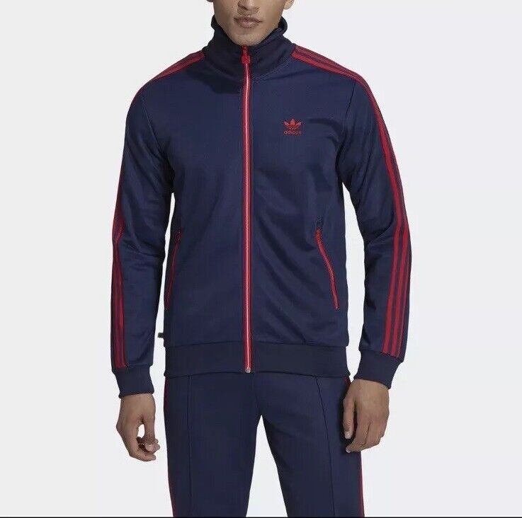 adidas Originals Men's Beckenbauer Track Jacket SMALL HS8946 adidas Originals Men's Beckenbauer Track Jacket SMALL HS8946