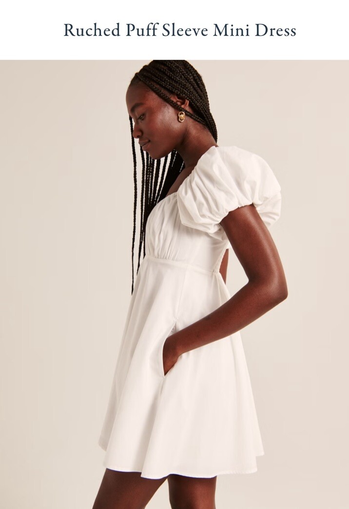 abercrombie ruched flutter sleeve mini dress Abercrombie & Fitch | Dresses | Abercrombie Ruched Flutter Sleeve Mini Dress