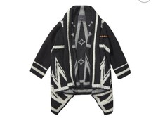 Scotch Soda Womens Wool Poncho Size P/ Small