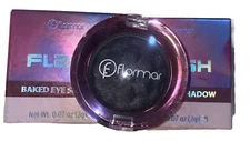  2 X Flormar Cosmetics Flash Baked Eyeshadow.07 Oz 06 Smoky Metal