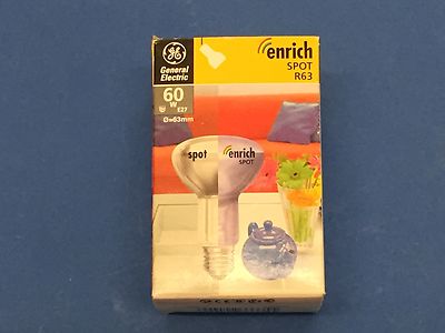General Electric FLOURA R63 E27 60W 230V Pflanzen Lampe ''enrich Spot''