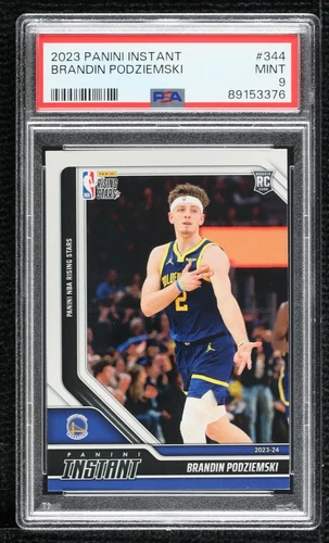 2023-24 Panini Instant - Brandin Podziemski #344