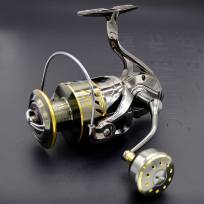 cnc aluminum fishing reels Saltwater Freshwater Spinning Fishing Reel CNC Aluminum Spool 9+1 Ball  Bearings