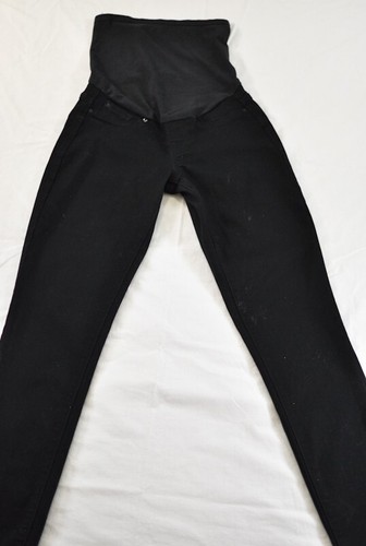 women's Levi maternity legging size XS black skinny stretchy pockets polyeste