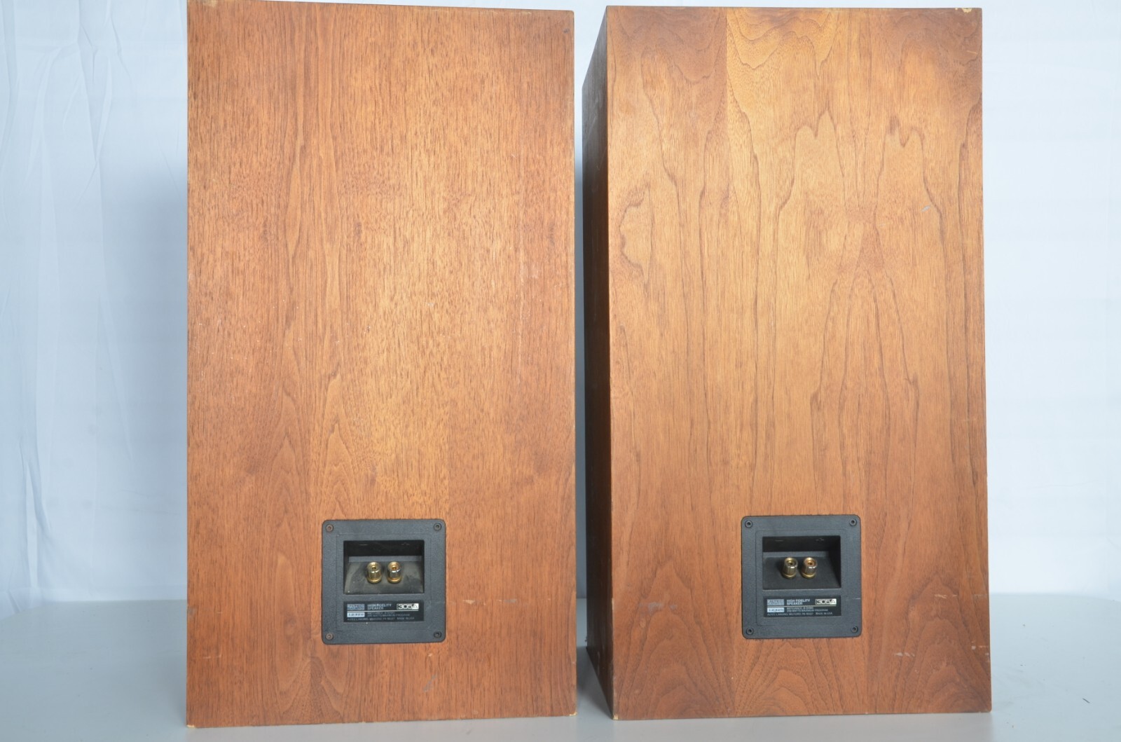 Vintage Altec Lansing Model 305A USA Made Speakers Titanium Tweeter Fiber Woofer eBay