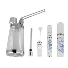 Portable Mini Small Water Bong Herb Smoking Pipe Tobacco Home Hookah Shisha UK