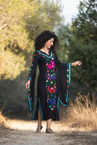 black festival dress