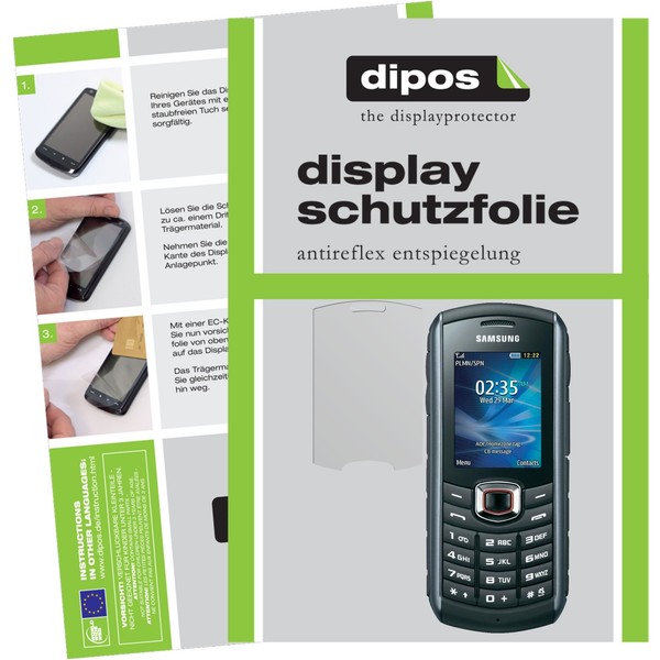 6X Schutzfolie FüR Samsung B2710 Matt Displayschutzfolie Folie Displayfolie-image