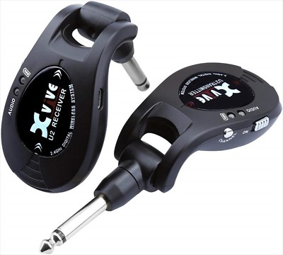 Xvive U2 2.4GHZ Wireless Guitar System - Digital Guitar Transmitter Receiver NEU