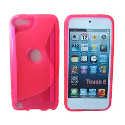 X Line S Line Swirl Wave Gel Case Skin Cover For Apple iPod Touch 5G / 6G / 7G - Picture 5 of 27
