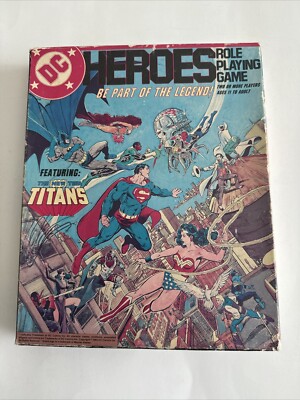 Title: DC Heroes Role Playing Game (box set) Mayfair Games | eBay