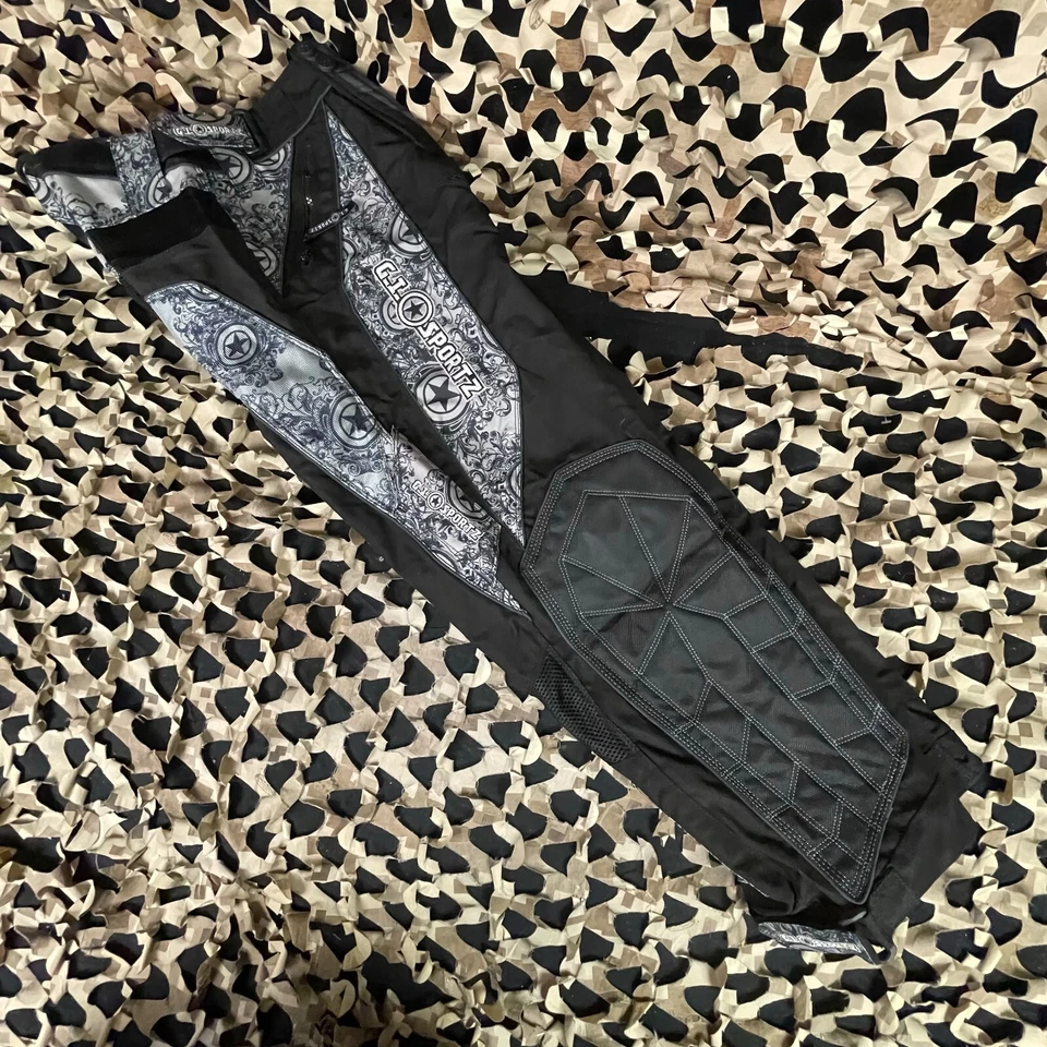 NUEVOS Pantalones de Paintball Gi Sportz Herald - Gris - Juvenil Grande Foto 3 de 4