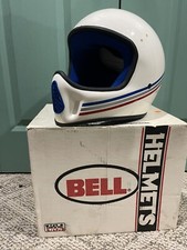 Rare NOS Old School BMX full faced helmet Bell polaris ATV  M Medium