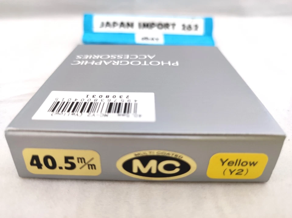 MARUMI Camera Filter MC-Y2 40.5mm for monochrome photography 004015 Brand new!! - Image 2 of 4