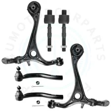 6x For 2003-2006 2007 Honda Accord Front Lower Control Arm Inner Outer Tie Rod