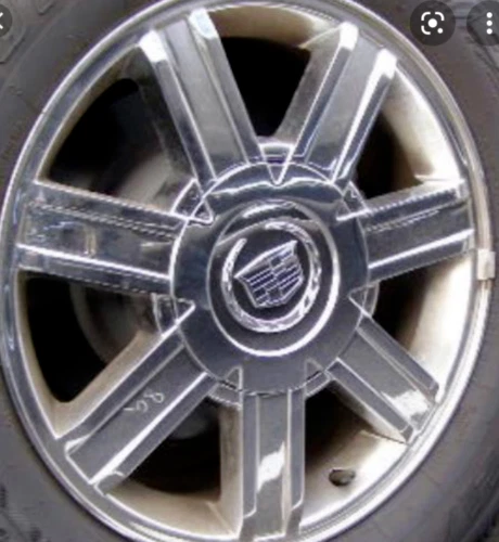 4 piezas. Tapacubos centrales cromados para Cadillac 07-14 Escalade EXT ESV 5303B 18" Foto 2 de 2