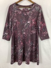 Sonoma Women's Soft Stretch 3/4 Sleeve Sweater Dress Size: L
