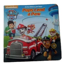 PAW Patrol: Pups Lend a Paw Paw Patrol - Action Sliders and Tabs - VERY GOOD