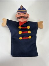 Vintage Mr Rogers Neighborhood Policeman Bobby Rubber Head Hand Puppet