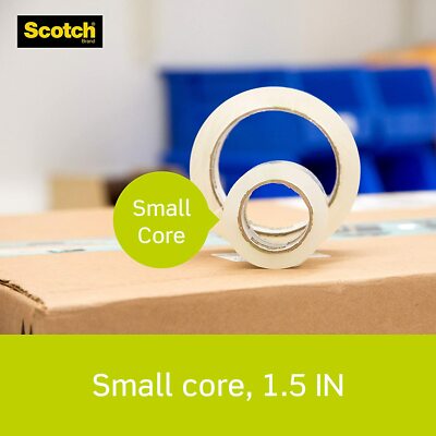 Scotch Moving & Storage Packing Tape - 6 Rolls, 1.88" X 25 Yards Each
