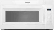 Whirlpool 1.7 cu. ft. 1000 W Updraft Over-the-Range Microwave in White