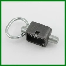 Weld-on Spring Loaded Latch with 5/8" Heat-Treated Steel Pin
