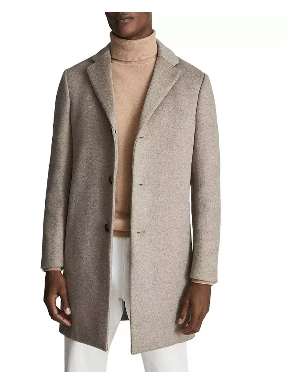 Reiss gable wool cheap epsom coat navy