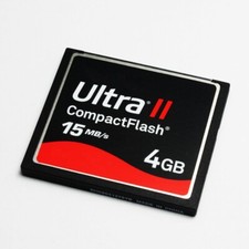 Ultra II 4GB CF Memory Card 15MB/s ,CompactFlash Memory Card 4GB