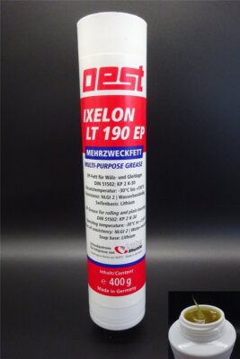 1x 400g Oest Ixelon LT 190 EP Lube-Shuttle Mehrzweckfett Gleit- und Wälzlager