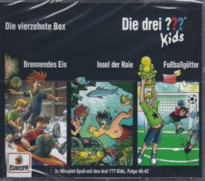 Die Drei Fragezeichen Kids - Die 14.Box - Folge 40-42 - Hörbuch - 3 CD - Neu / O