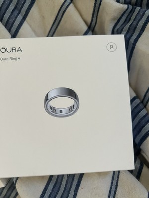 Oura Ring 4 - Silver - Size 8,9,10 Brand New
