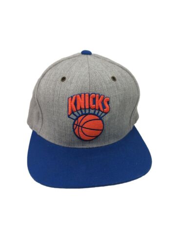 New York Knicks Hat Adj Back Mens Mitchell & Ness Hardwood Classics 20% Wool NBA - Picture 1 of 20