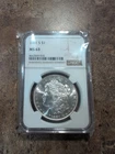 1881 S US Morgan Silver Dollars $1 NGC MS63