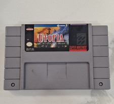 Jaleco Utopia: The Creation of a Nation Super Nintendo SNES NTSC-U/C