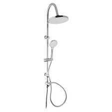 VOYAGER ENSEMBLE DE DOUCHE SET BARRE DE DOUCHE COLONNE ACIER POMME ABS DOUCHETTE