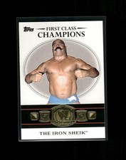 2012 Topps WWE The Iron Sheik #1 First Class Champions