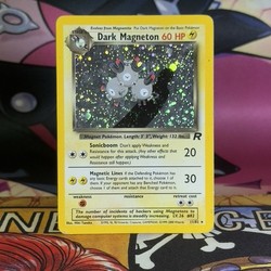 Dark Magneton 11/82 Team Rocket Holo Rare