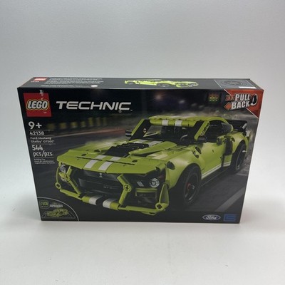 LEGO Technic Ford Mustang Shelby GT500 42138 Set 544pcs Pull-Back Car 9+ New