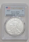 FIRST STRIKE 2023 PCGS MS70 SILVER EAGLE 1 OZ COIN SKU 913091.70/46778076