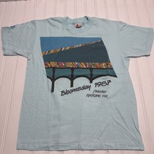Vintage Spokane Bloomsday 1987 Marathon Single Stitch Tee MADE IN USA -Small-