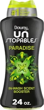 Downy Unstopables In Wash Scent Booster Beads, Paradise 24 Ounce (Pack of 1) 
