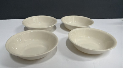 Vintage Corelle by Corning Sandstone Fruit Dessert Sauce Bowls 5 3/8  Set of 4