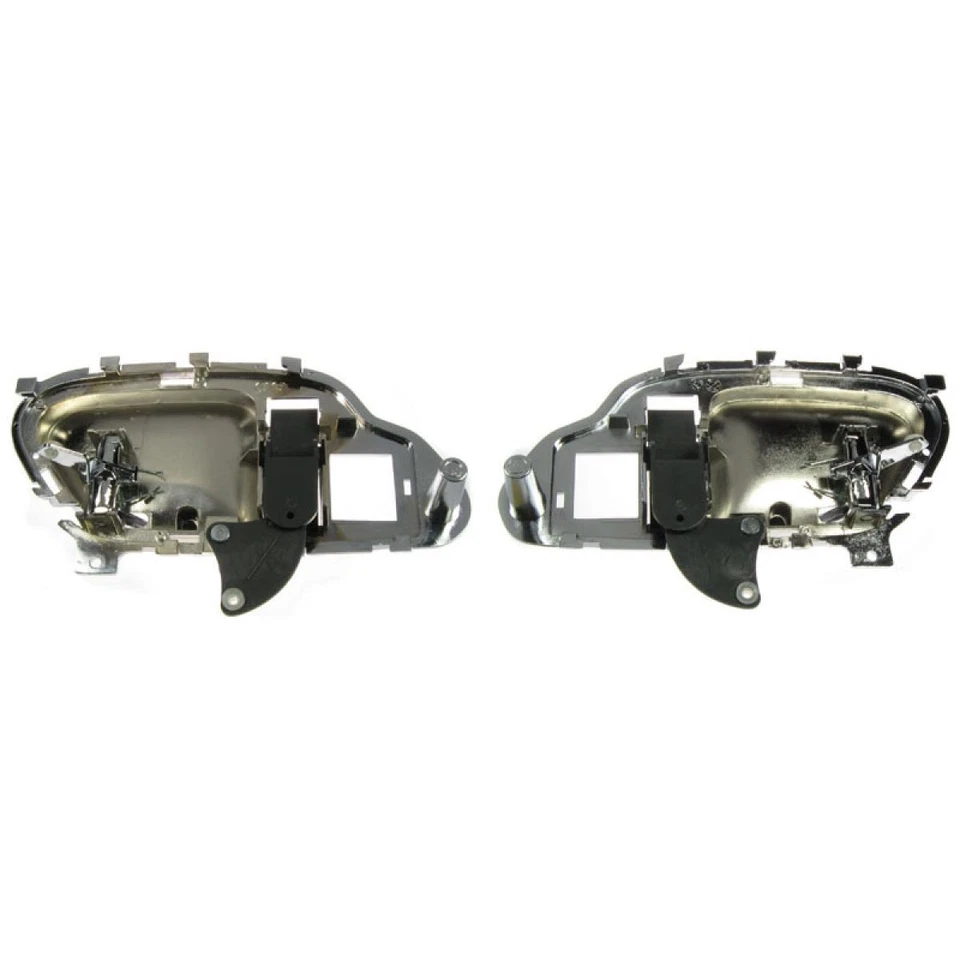 Juego de pares de manijas de puerta interiores interiores cromadas para camioneta Chevy Foto 2 de 2