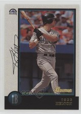 1998 Bowman Preview Prospects Todd Helton #BP7 HOF 0q3